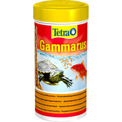 Лакомство для водных черепах Tetra Gammarus, гаммарус